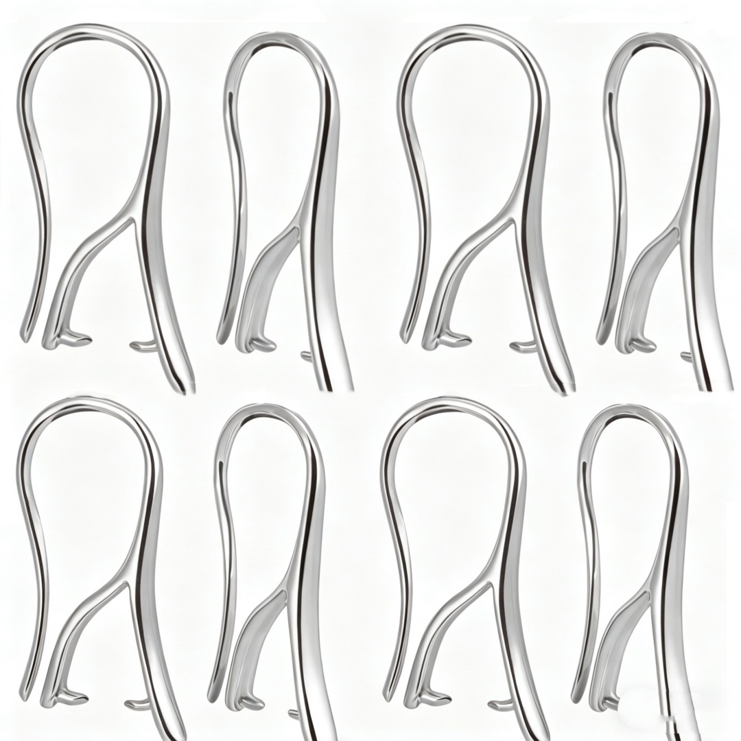 Jewelry Making Wire - 10/30 Pezzi Ganci a Pizzico Bianchi