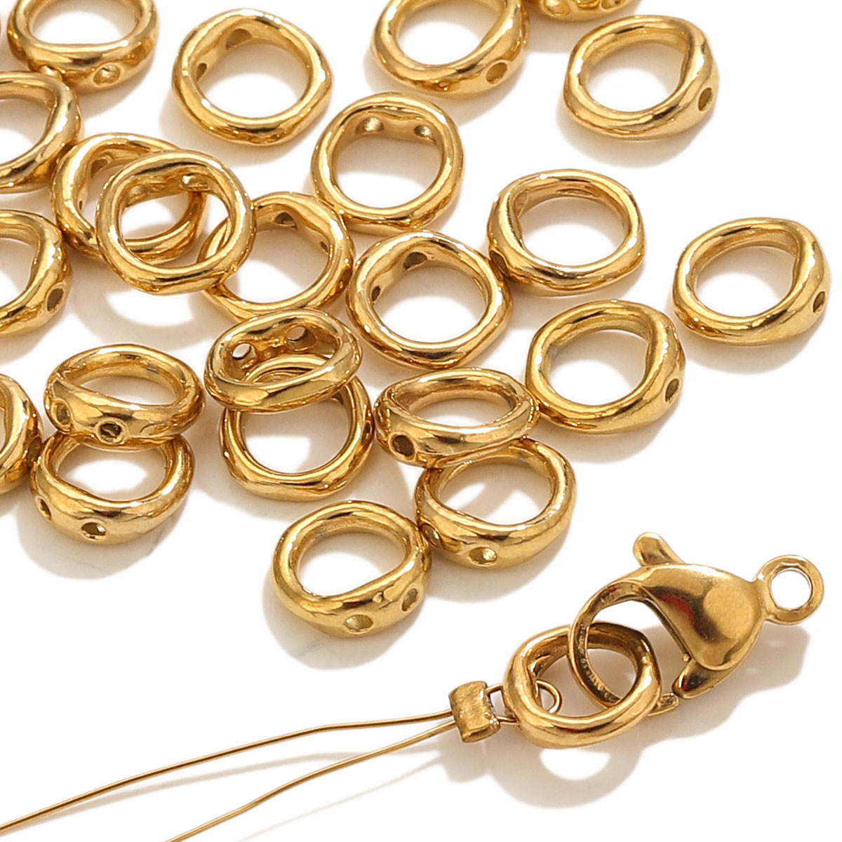 Jewelry Making Metal Supplies - 20 Pezzi Chiusure e Connettori in