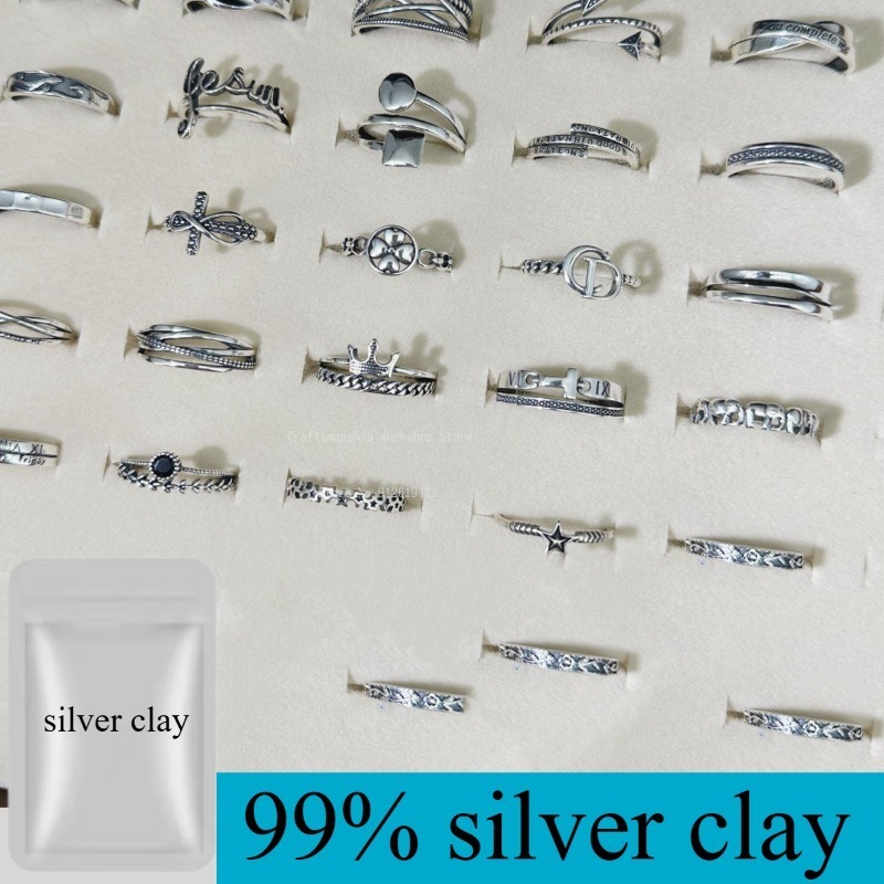 Jewelry Making Raw Materials - Argilla d'Argento Puro 5g/10g per Creazione