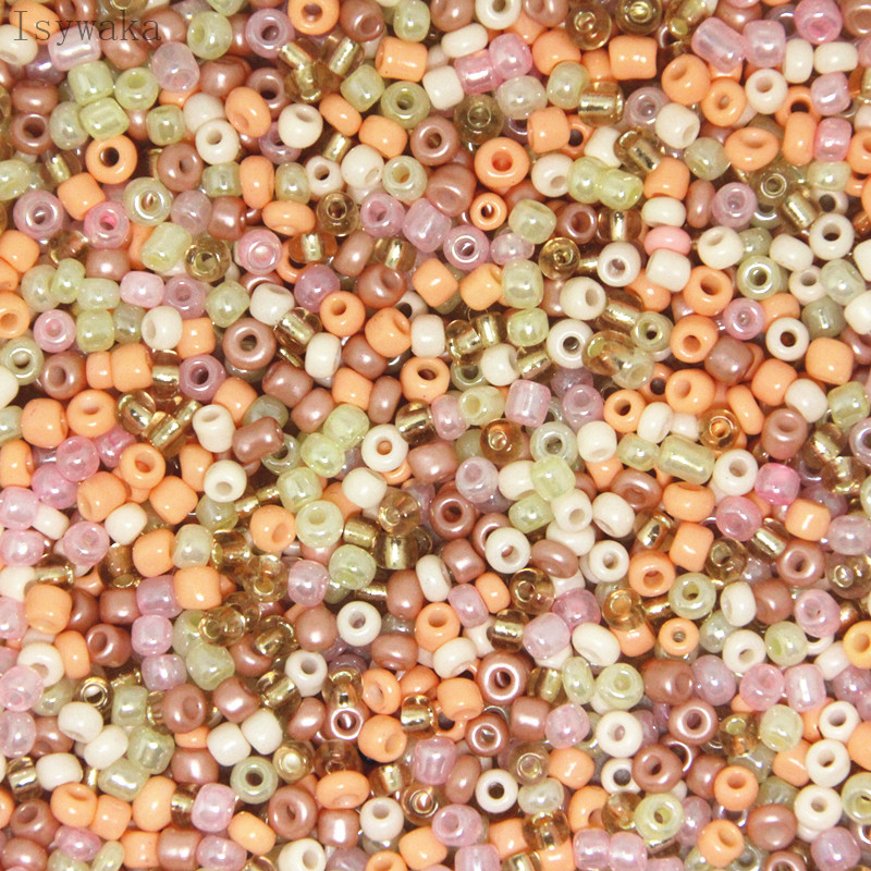 Seed Bead Tube - 2mm 3mm 4mm Pesca Multicolor Ceco