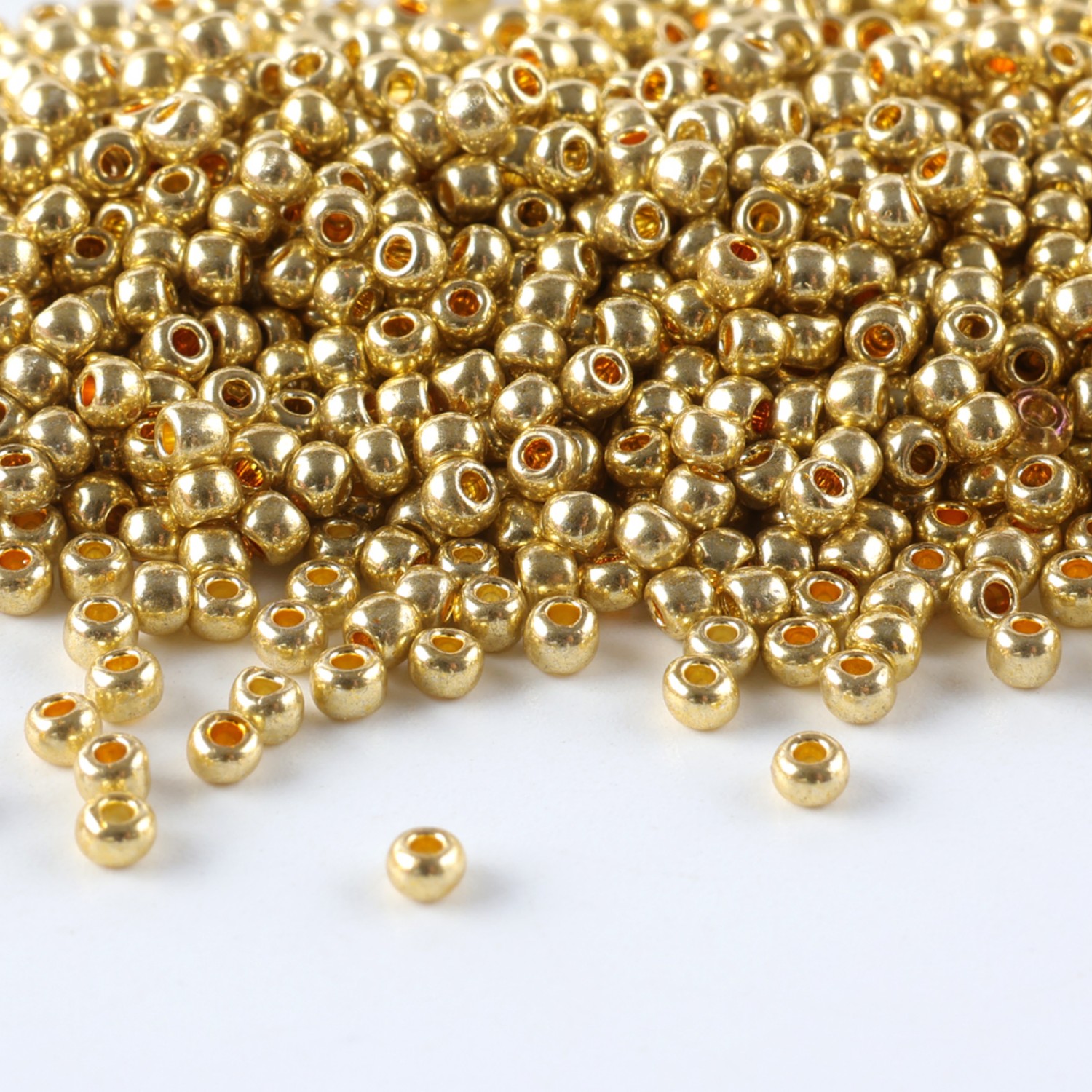 Seed Bead Tube - Perline Rotonde Metalliche CJ 11/0, Perline
