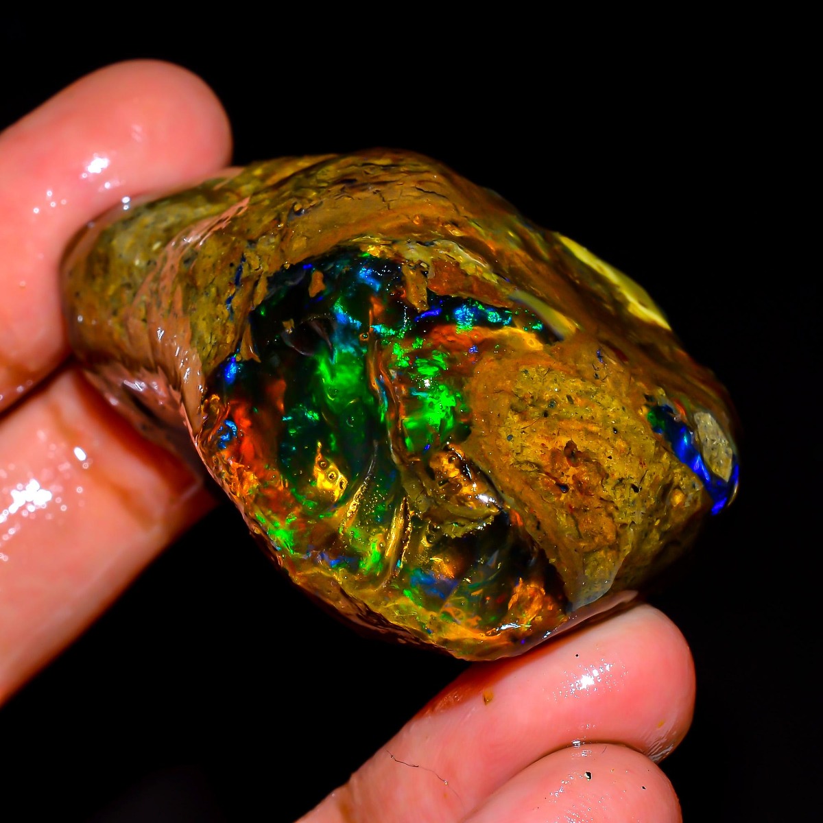 Jewelry Making Raw Materials - Opale Grezzo Etiope Welo AAA+ 25-80CT