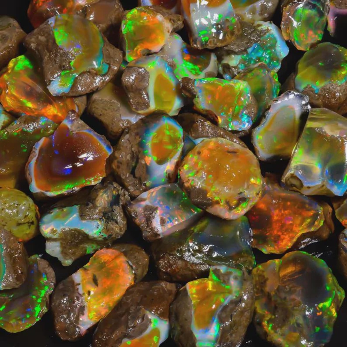 Jewelry Making Raw Materials - Opale grezzo etiope Welo autentico da