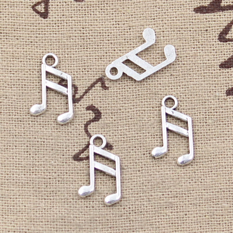 Jewelry Making Notes - 100 pz Charms Bella Nota Musicale