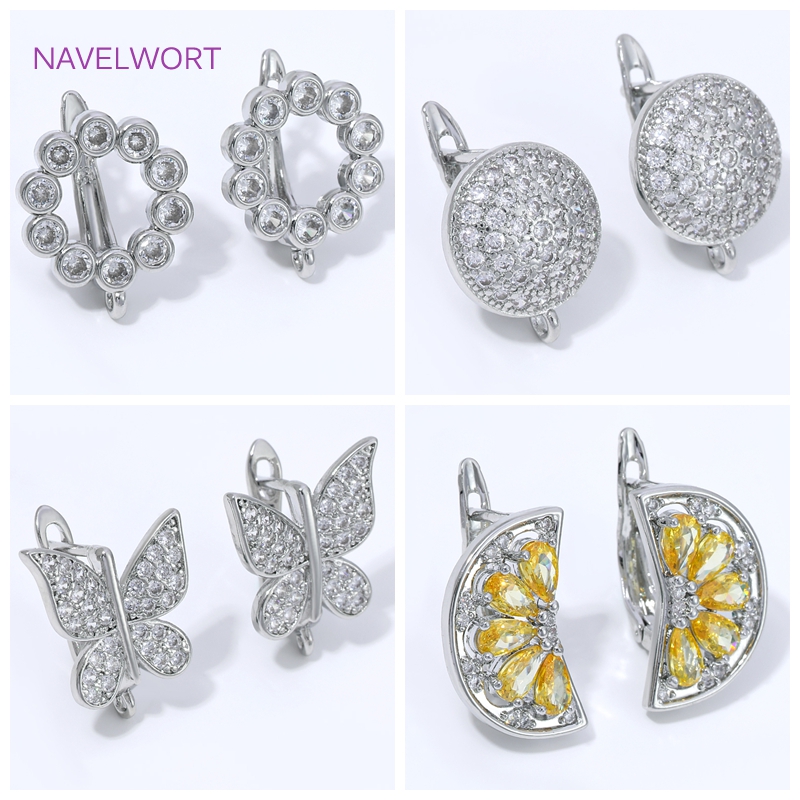 Jewelry Making Metal Supplies - Ganci per Orecchini a Forma di