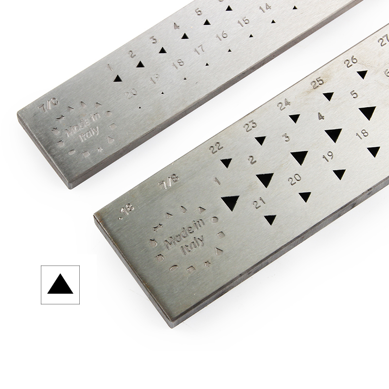 Xtool Jewelry Making - O.M.O Italy Stampi Triangolari in Acciaio