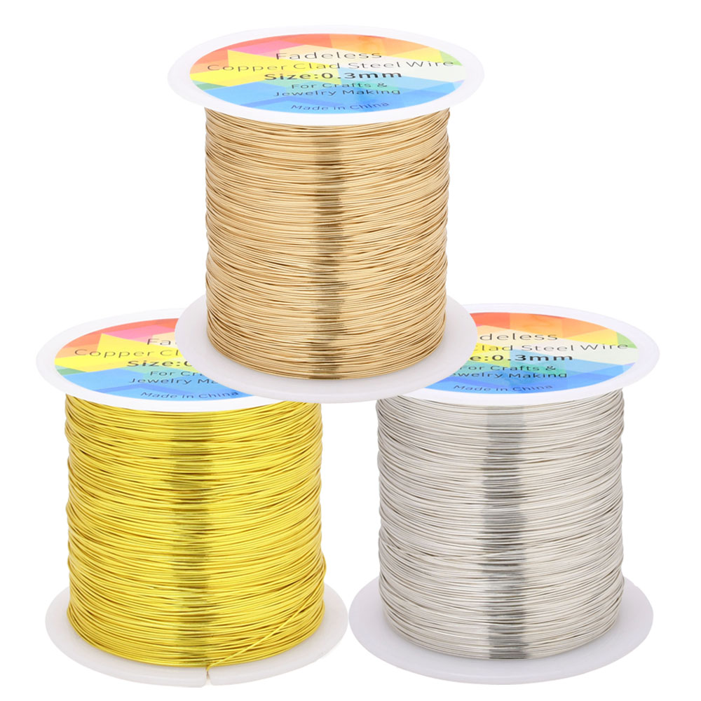 Jewelry Making Wire - Filo di acciaio rivestito in rame