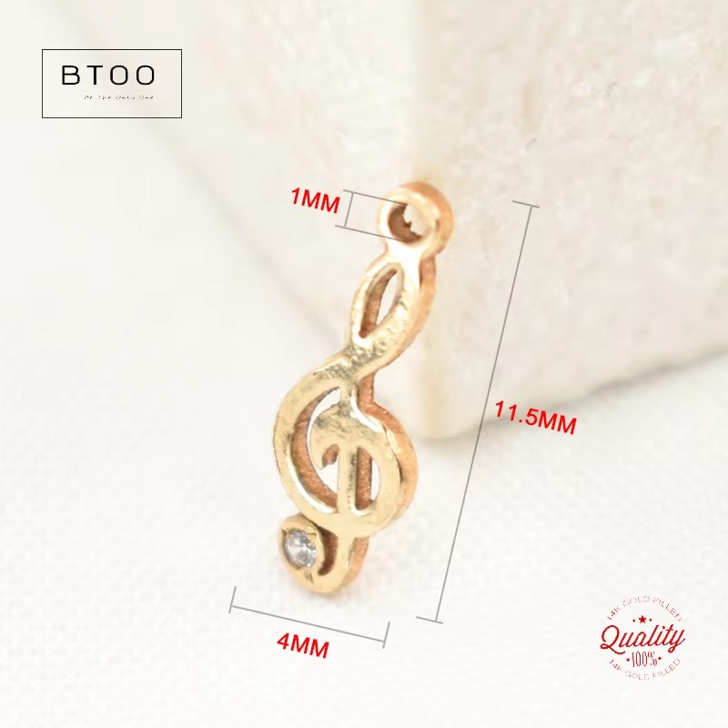 Ciondoli con note musicali in  - Jewelry Making Notes recensione e prezzo