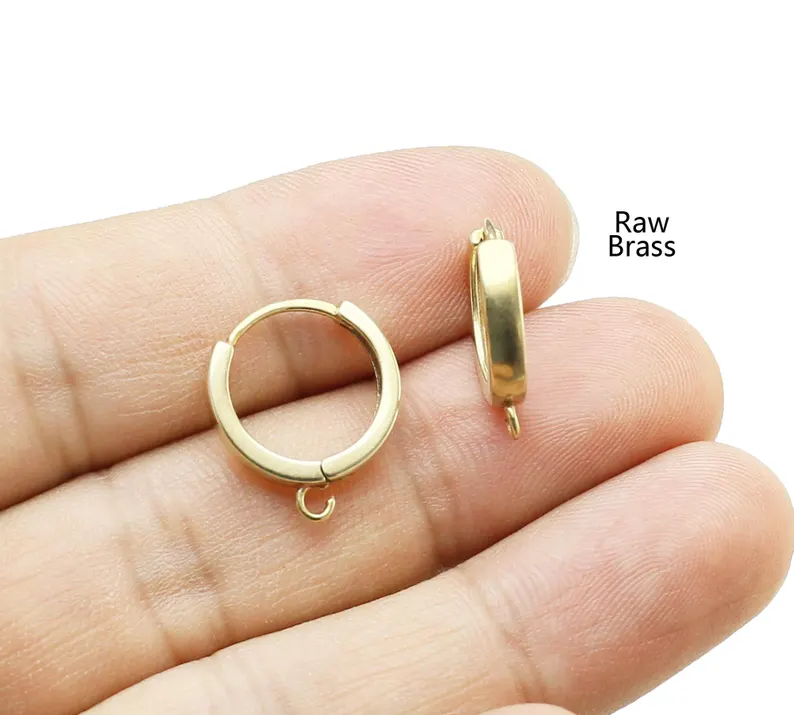 Cerchi per orecchie in ottone  - Jewelry Making Wire recensione e prezzo