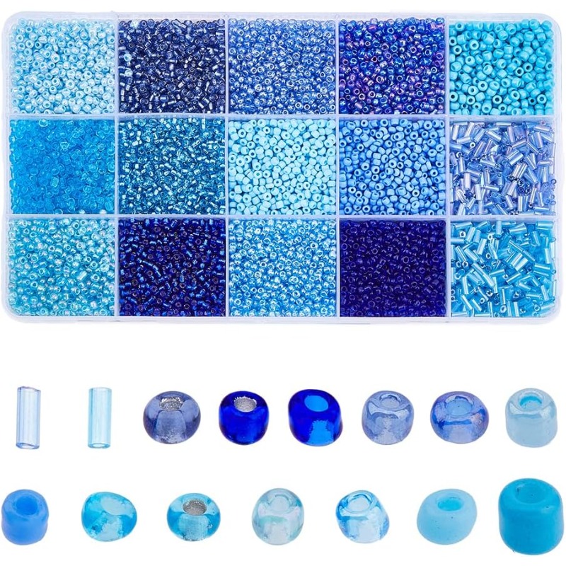 15000 Pz 15 Stili Perline di S - Seed Bead Tube recensione e prezzo