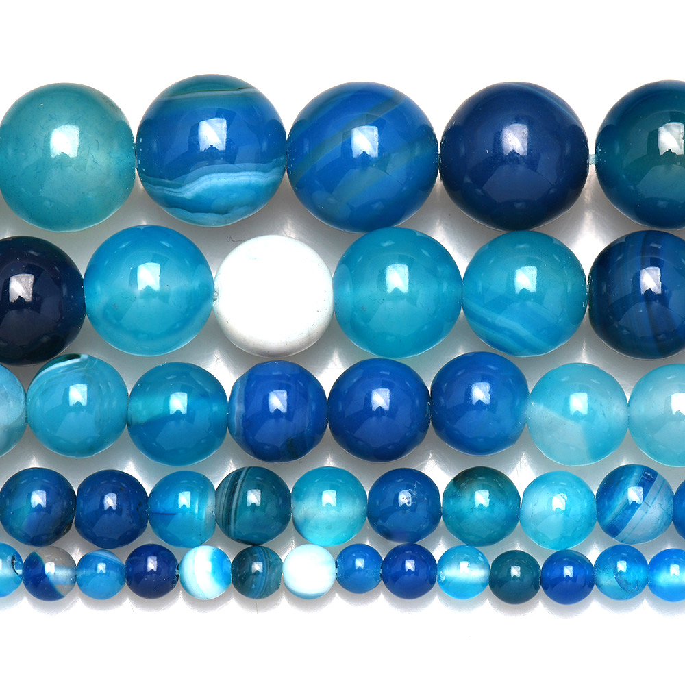 Perline sciolte rotonde di aga - Jewelry Making Gemstones recensione e prezzo