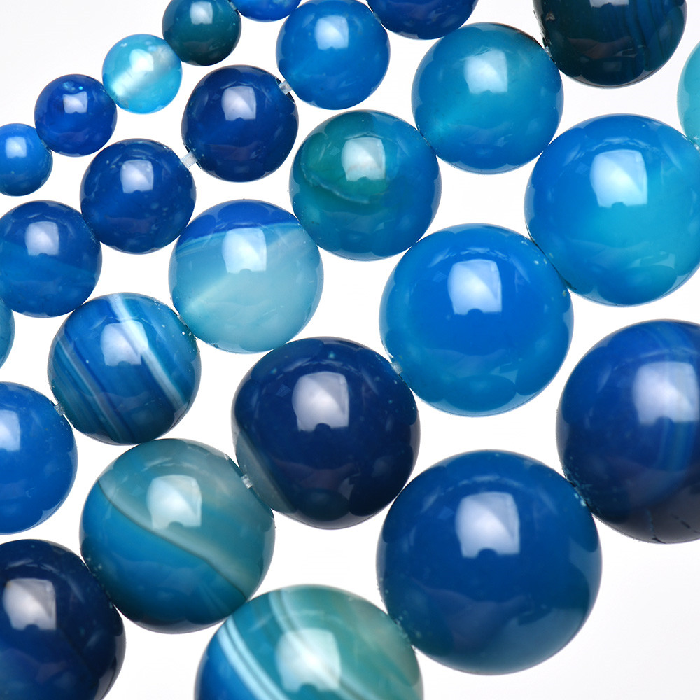 Perline sciolte rotonde di aga - Jewelry Making Gemstones recensione e prezzo