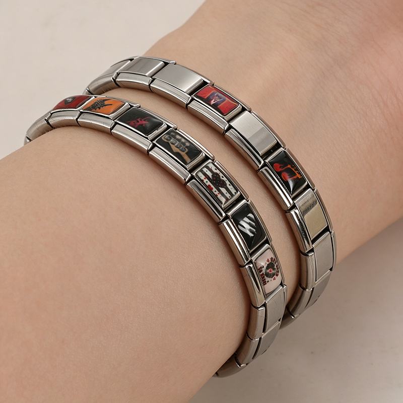 Charm per Bracciale in Acciaio - Jewelry Making Notes recensione e prezzo