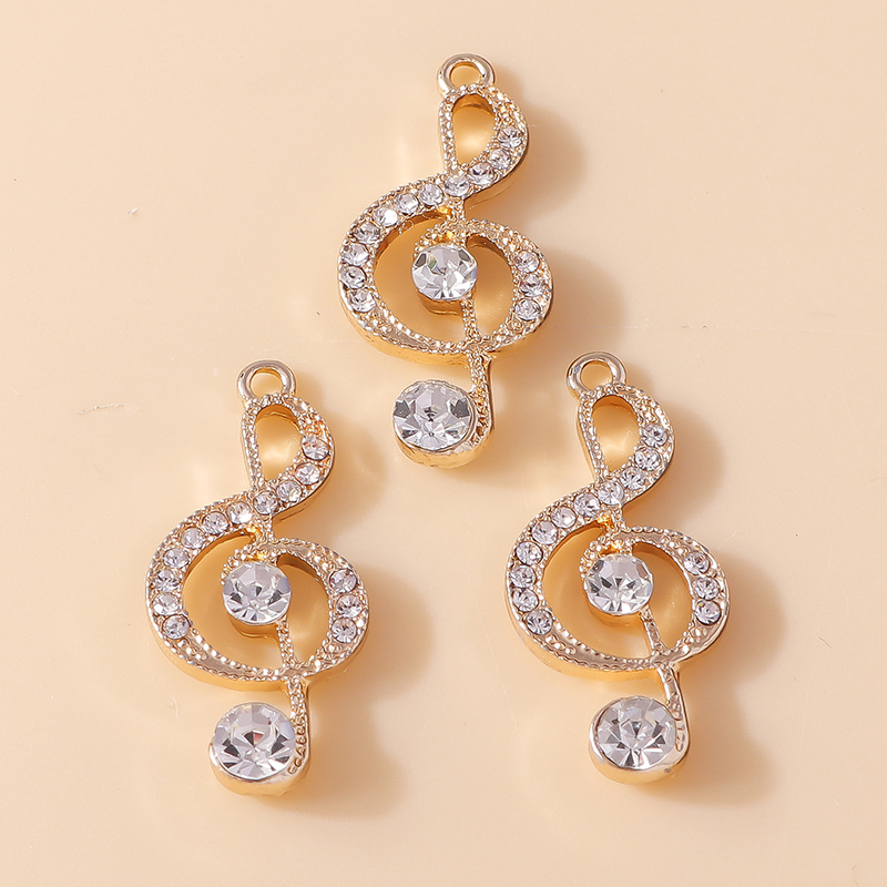 10 pezzi di ciondolo musicale  - Jewelry Making Notes recensione e prezzo