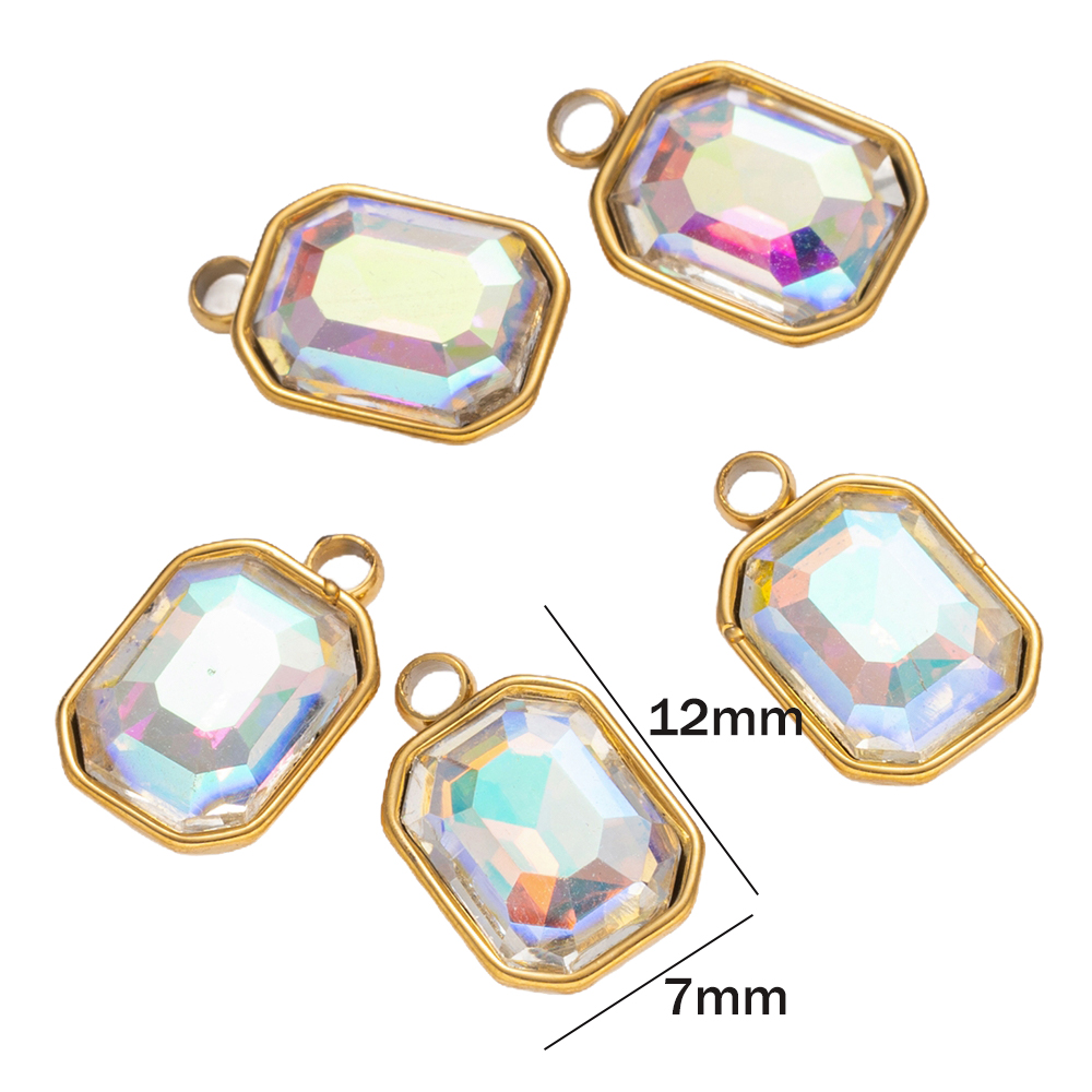 5 pendenti in cristallo con pi - Jewelry Making Gemstones recensione e prezzo