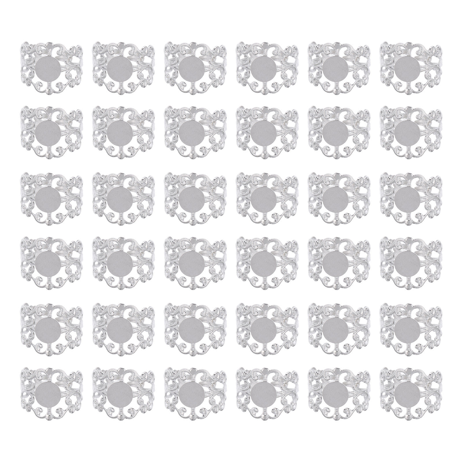 50 Pezzi di Anelli Ovali Regol - Jewelry Making Gemstones recensione e prezzo