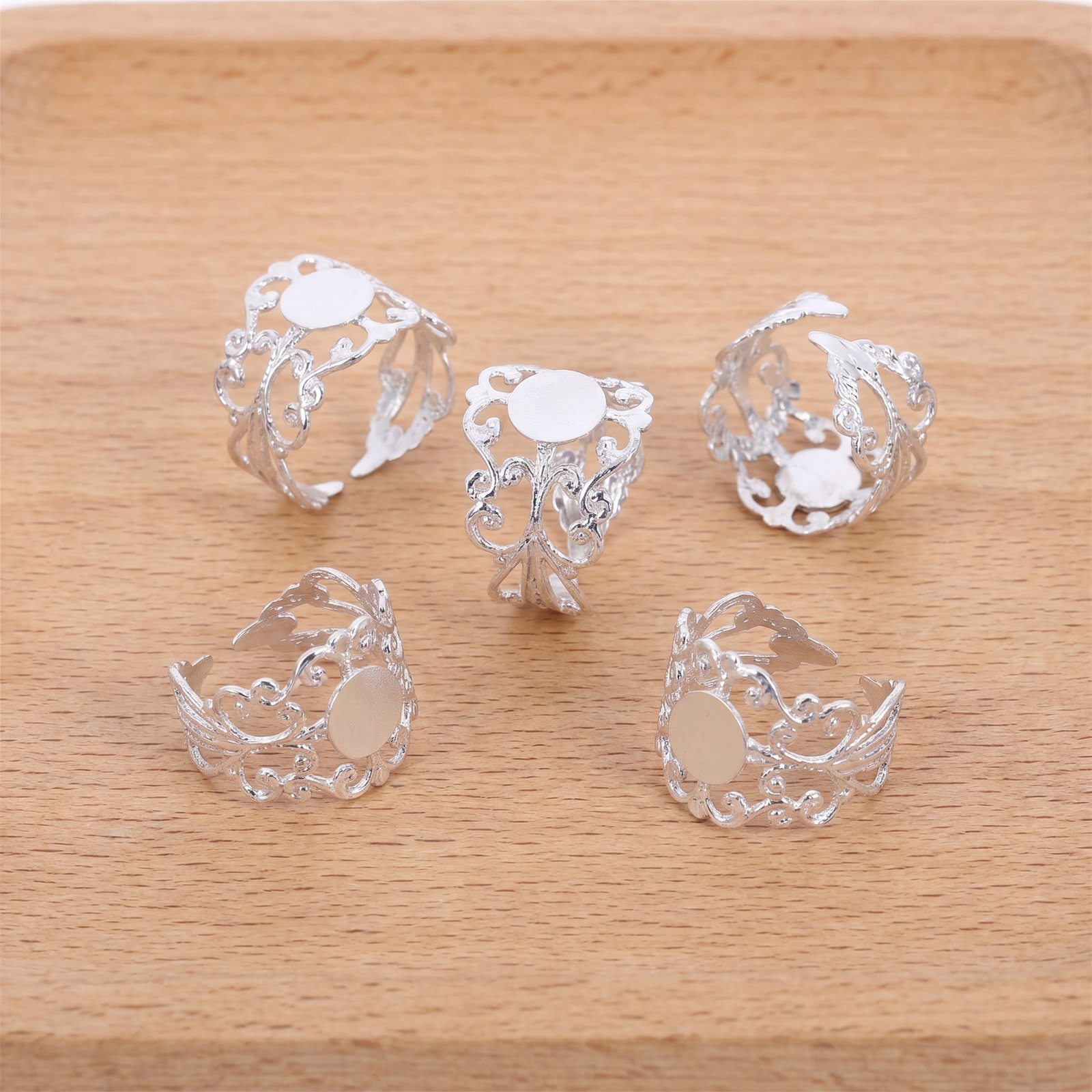 50 Pezzi di Anelli Ovali Regol - Jewelry Making Gemstones recensione e prezzo
