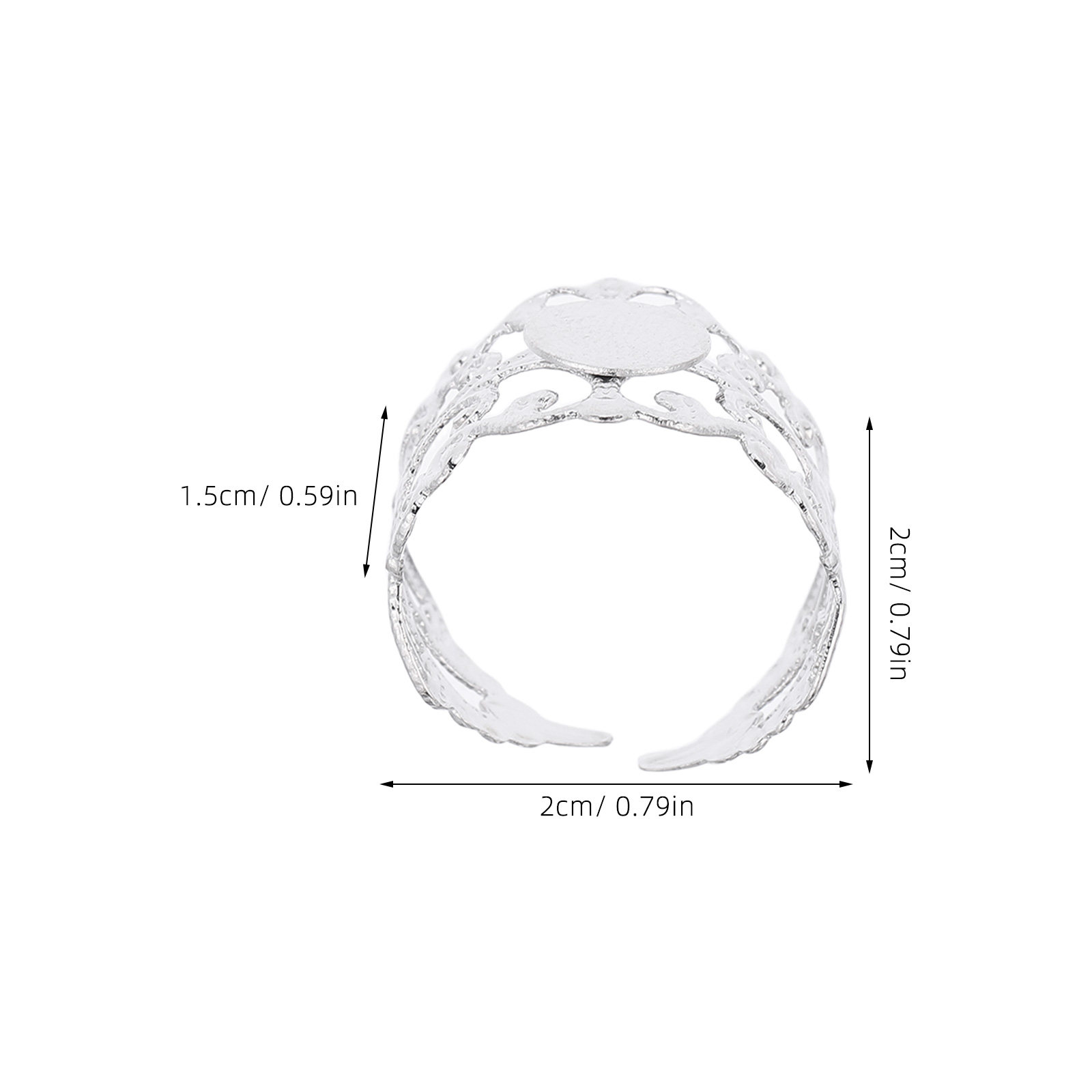 50 Pezzi di Anelli Ovali Regol - Jewelry Making Gemstones recensione e prezzo