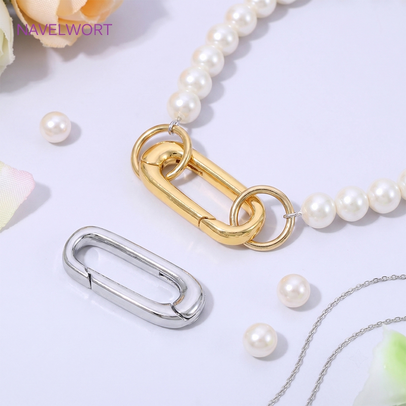 1/2/4 Pezzi Chiusura a Molla O - Jewelry Making Metal Supplies recensione e prezzo