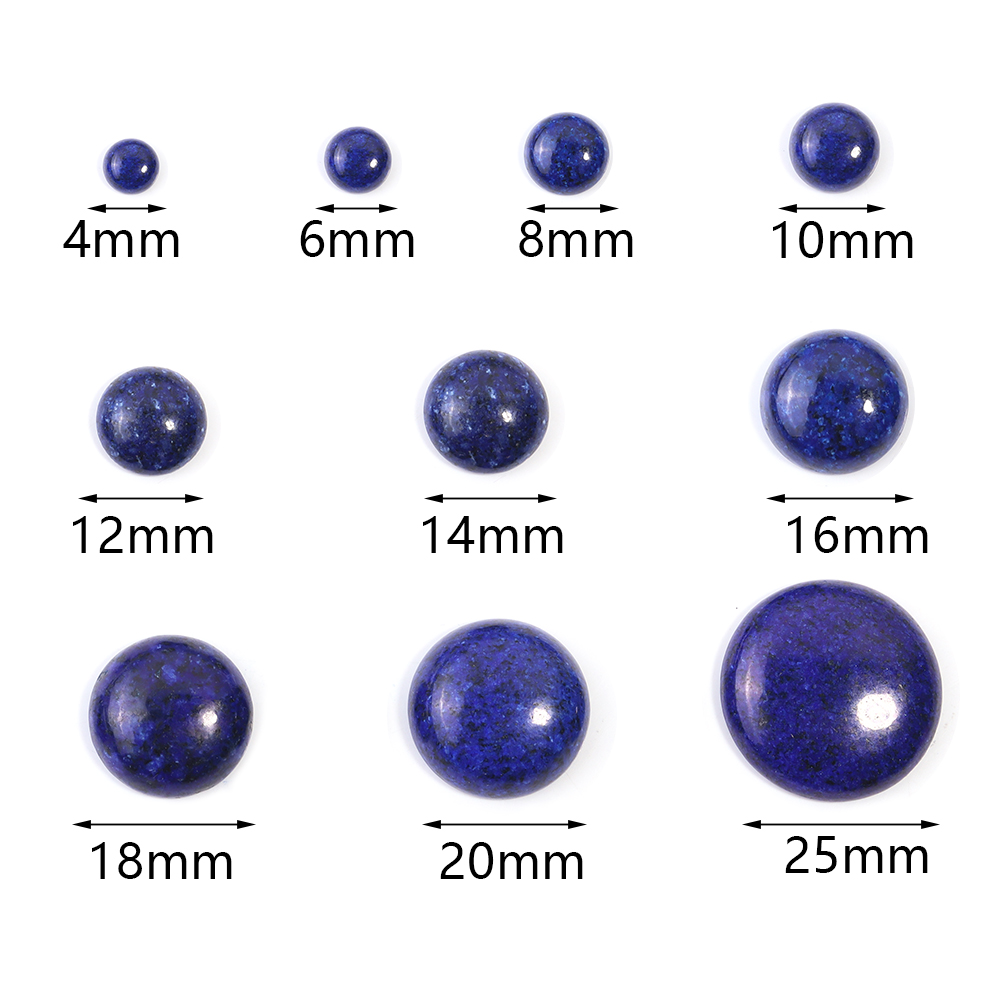 5-10 pz. Cabochon Rotondi in L - Jewelry Making Gemstones recensione e prezzo