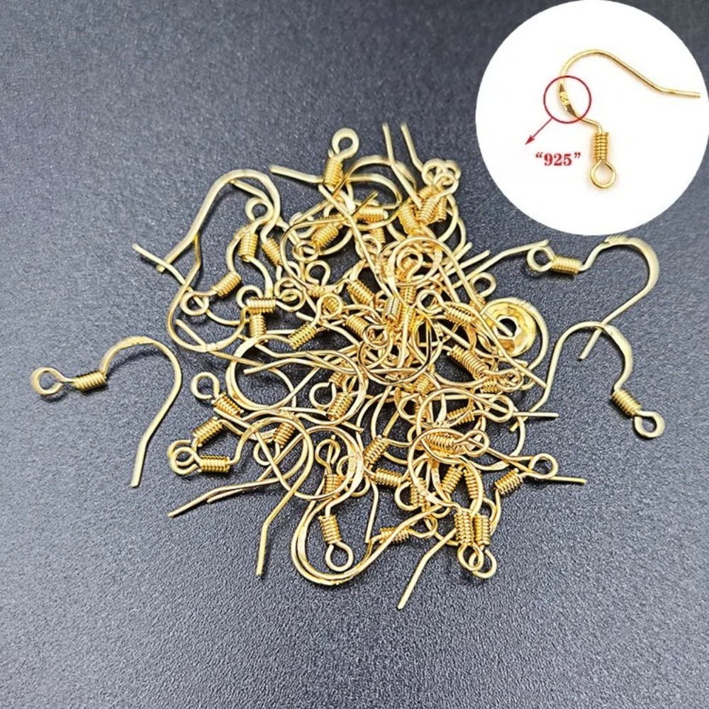 Ganci per Orecchini Placcati O - Jewelry Making Wire recensione e prezzo