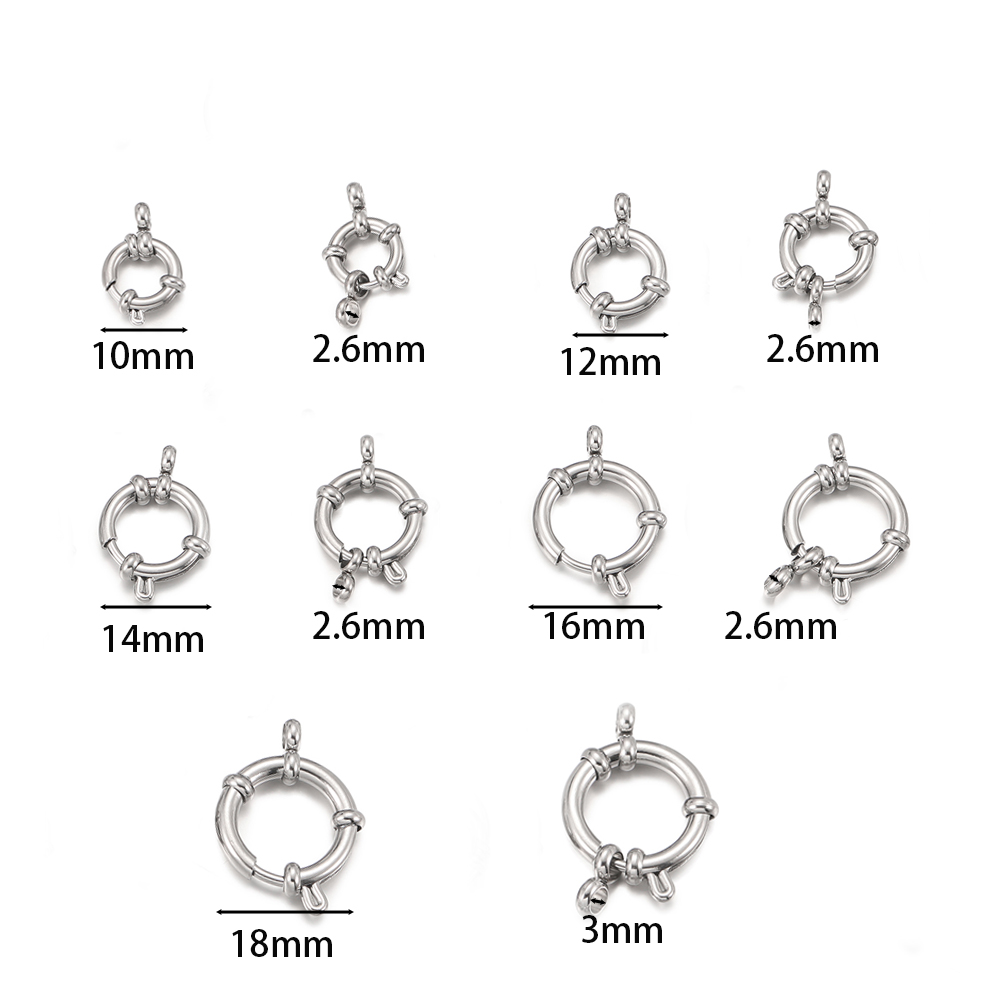 2 Pezzi Chiusure a Molla Roton - Jewelry Making Metal Supplies recensione e prezzo