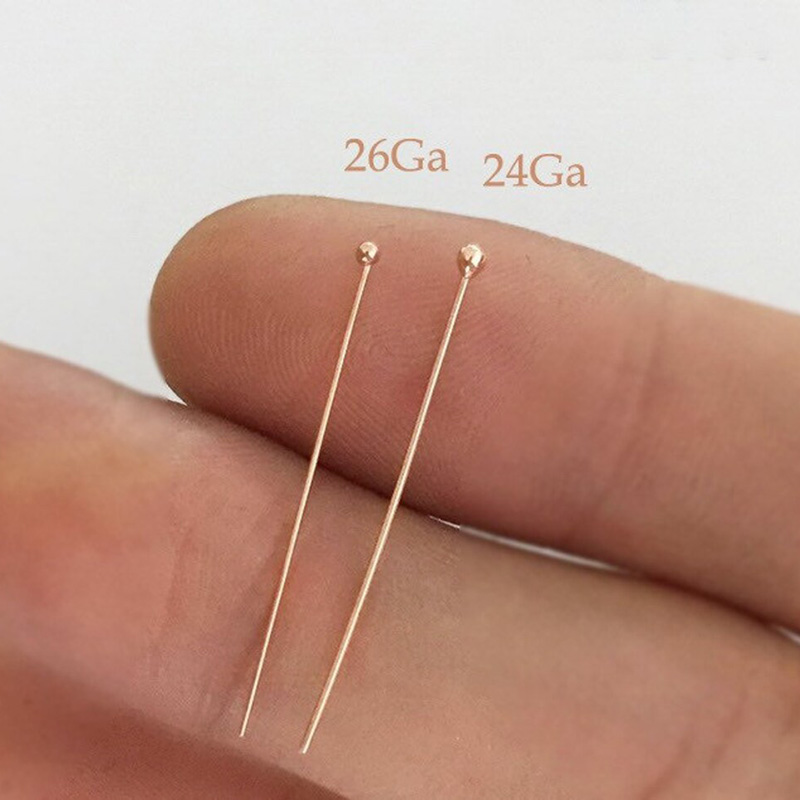 Filo in oro rosa 14K con testa - Jewelry Making Wire recensione e prezzo
