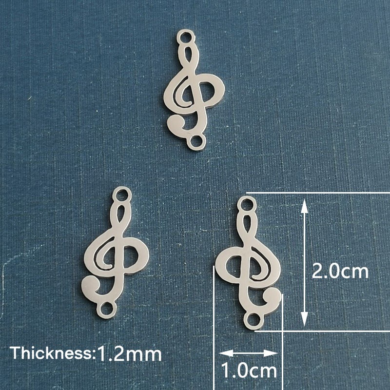 10 pz/lotto Ciondolo a forma d - Jewelry Making Notes recensione e prezzo