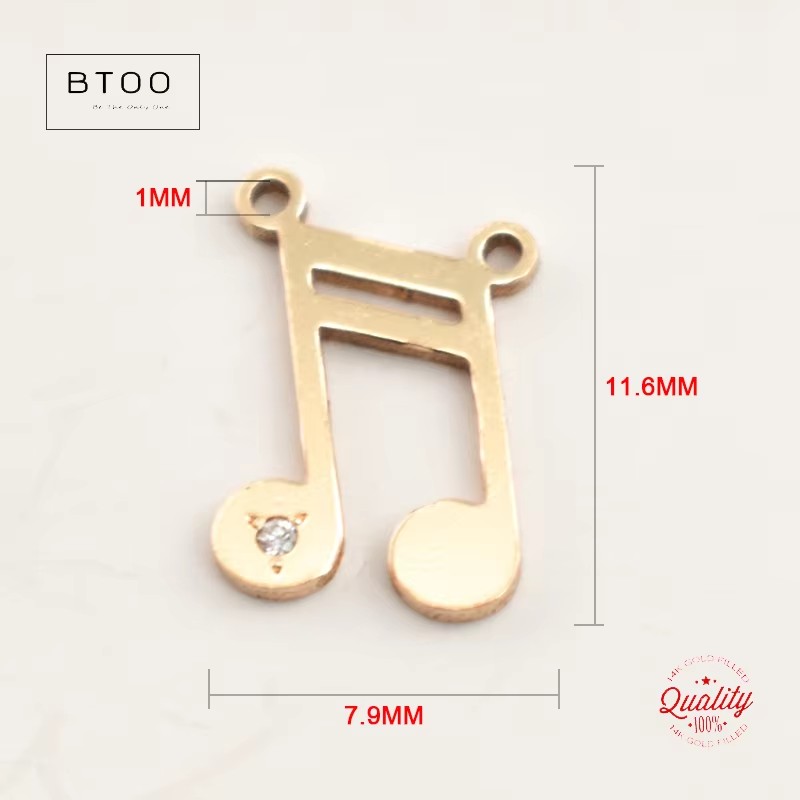 Ciondolo a Forma di Nota Music - Jewelry Making Notes recensione e prezzo